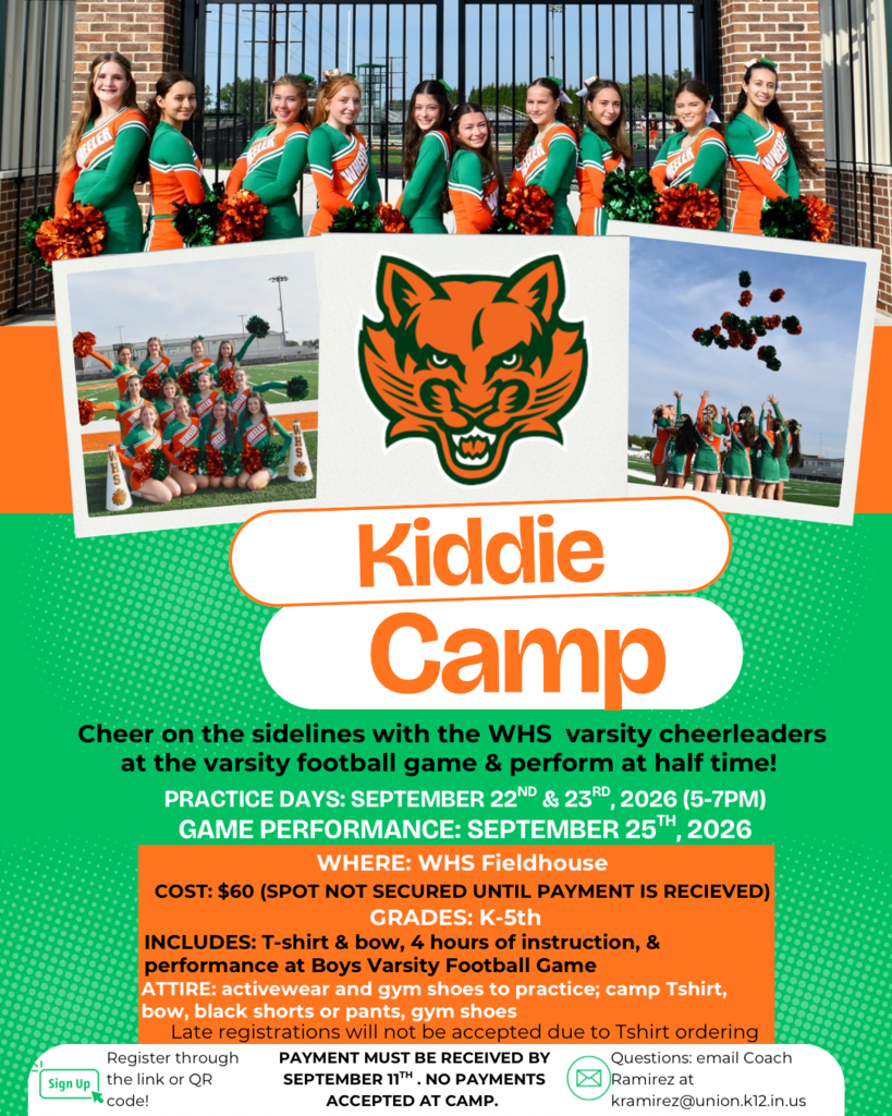 WHS CHEER KIDDIE CAMP