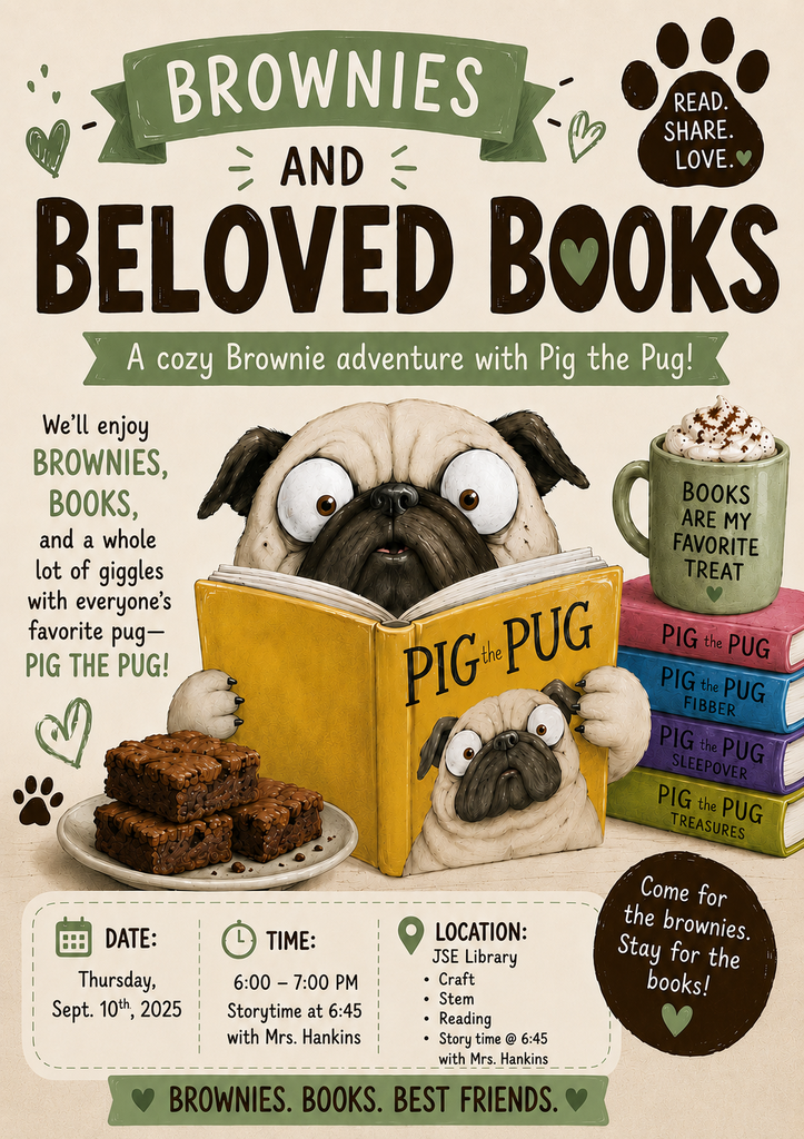 Brownies and Books Flyer