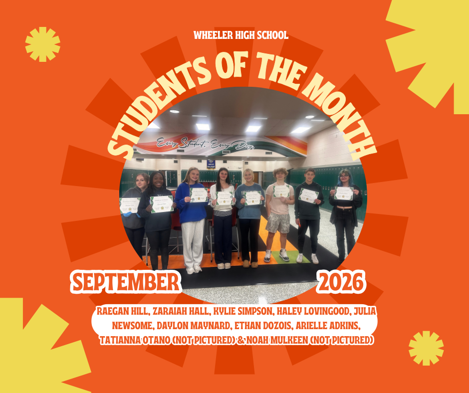 Students of the month.