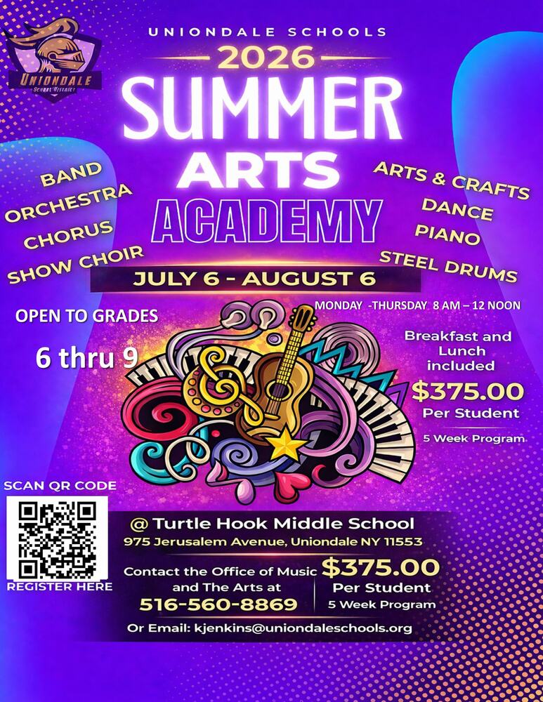 Summer Arts Flyer