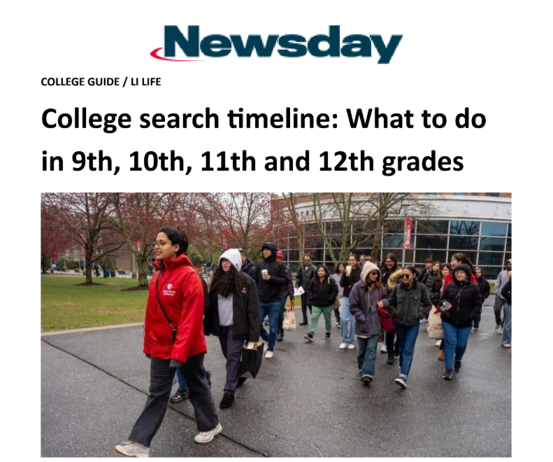 Newsday Article Cover