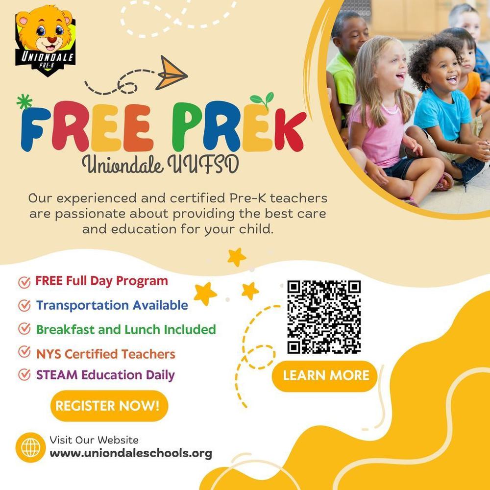 PreK Flyer English