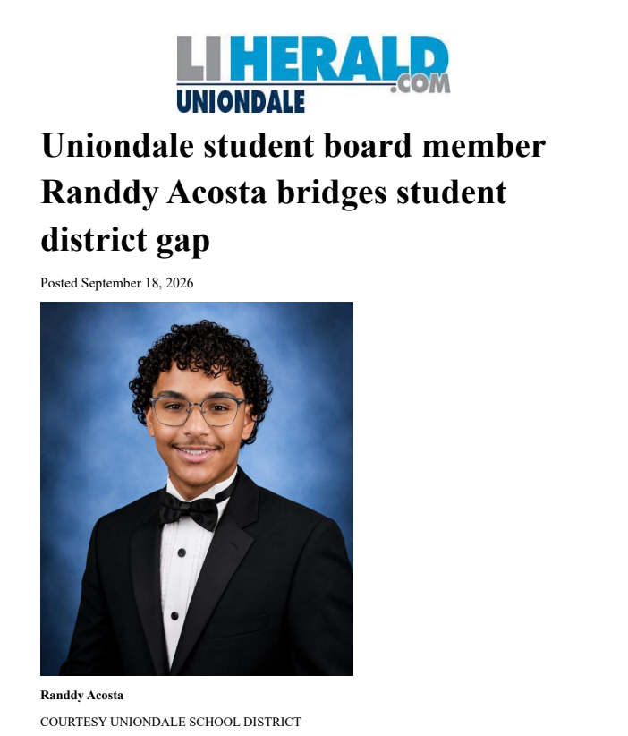 New Acticle Cover of Student with picture