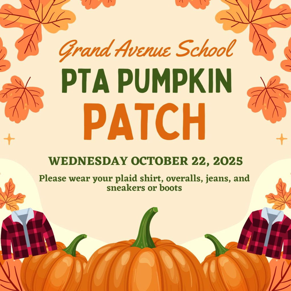 GAS PTA Pumpkin Patch all students get a free pumpkin