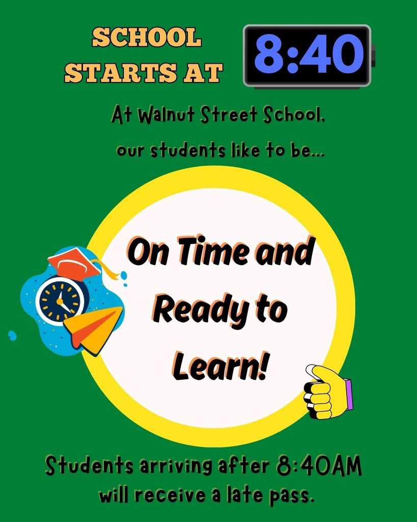 on time message - English