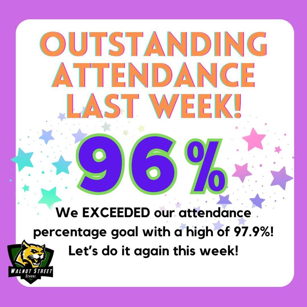 outstanding attendance certificate