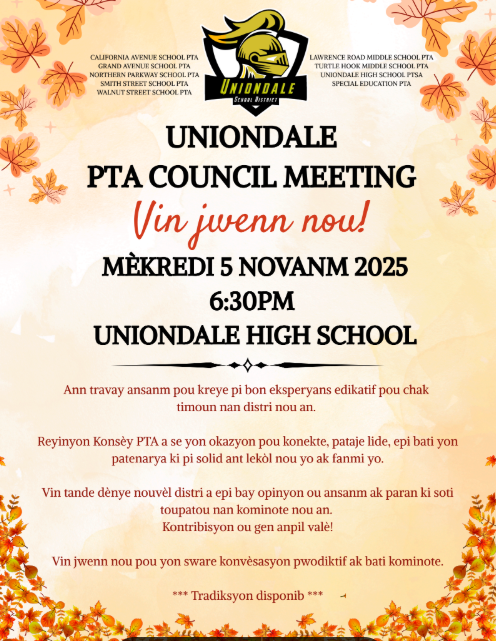 UTA Council Meeting Spanish