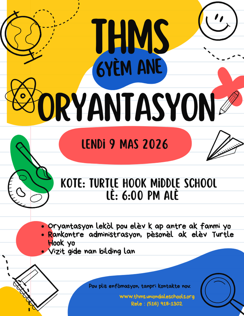 Parent orientation flyer in Creole