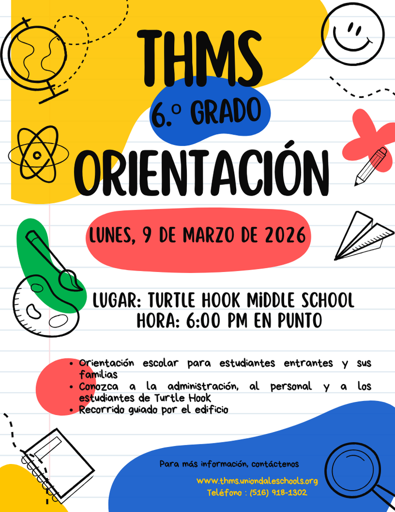 Parent orientation flyer in Spanish