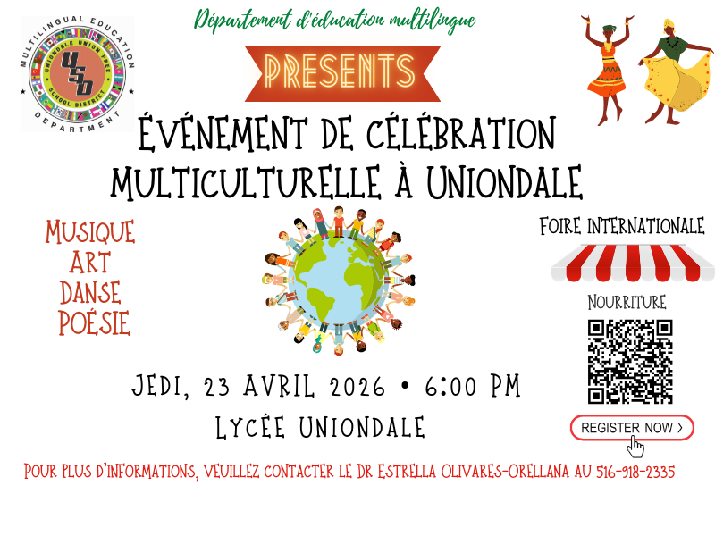 Multicultural Festival - French Flyer