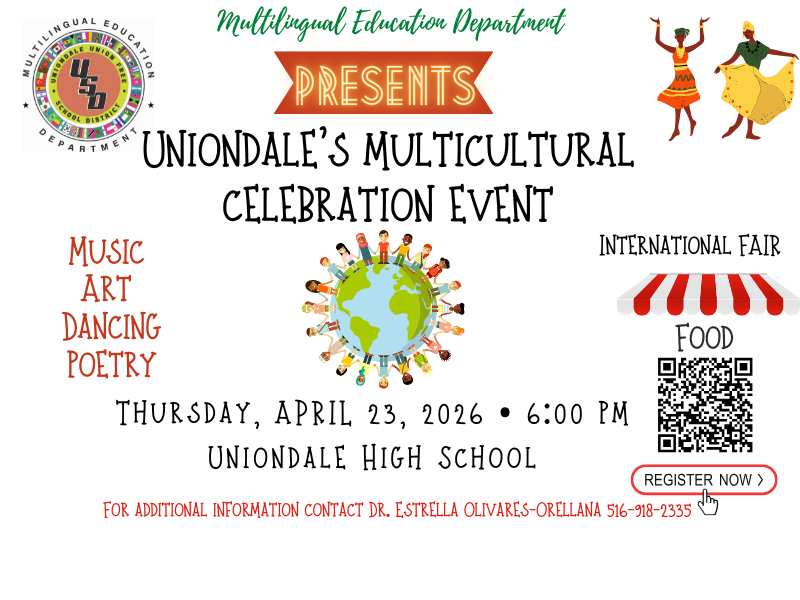 Multicultural Festival - English Flyer