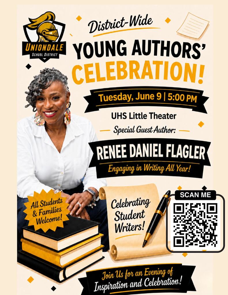 Young Authors Celebration Flyer