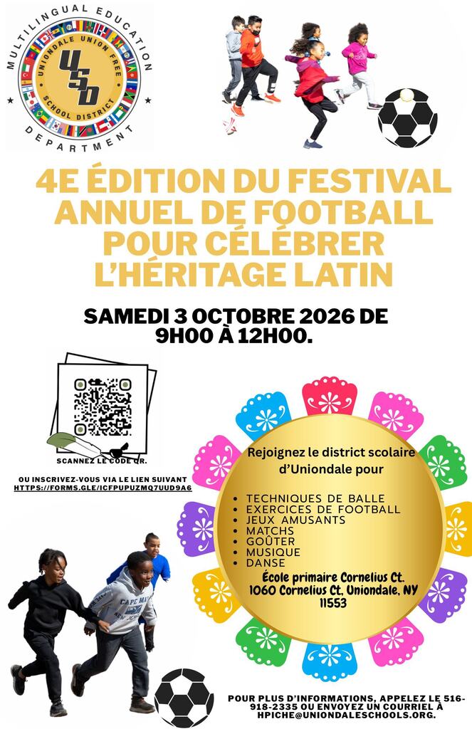 Soccer Jamboree Flyer French