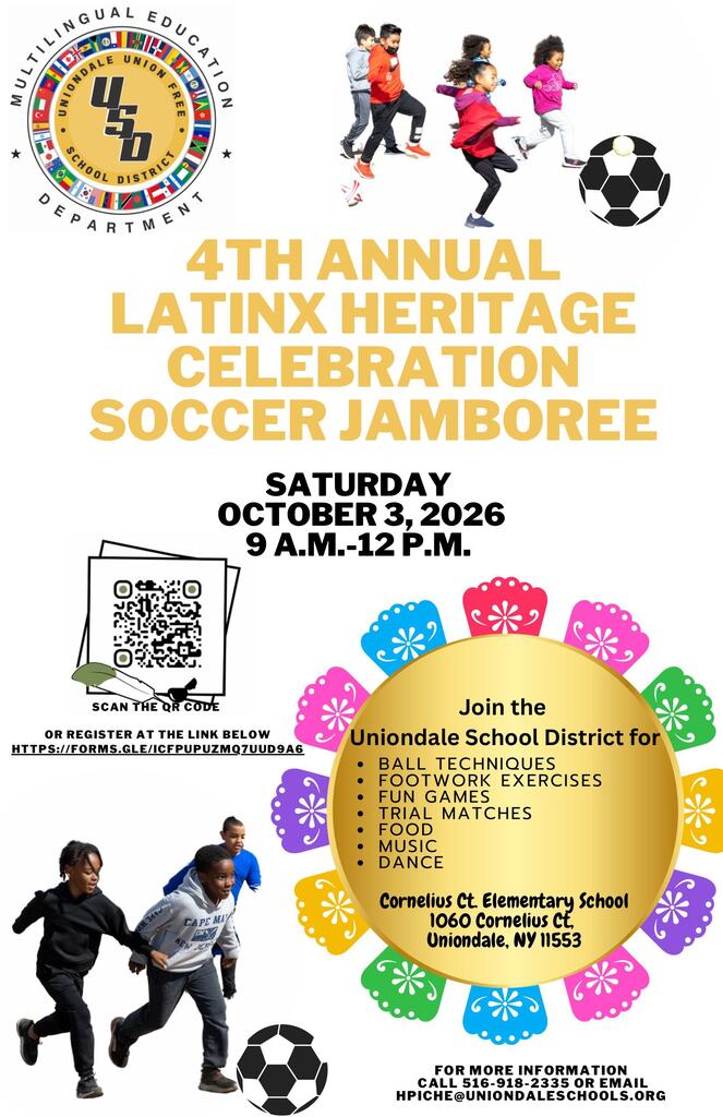 Soccer Jamboree Flyer English