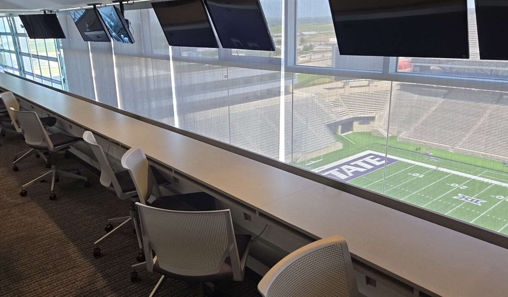 press box at KSU