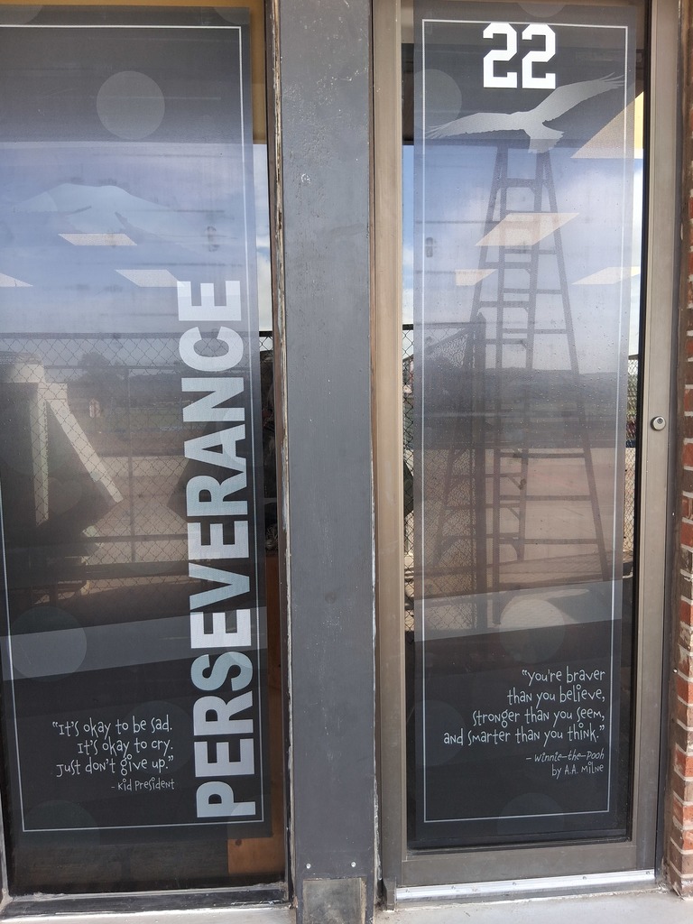 preserverance window cling