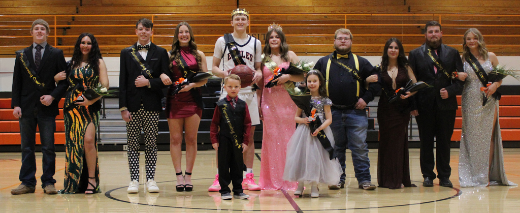 Winter Homecoming Court 2026
