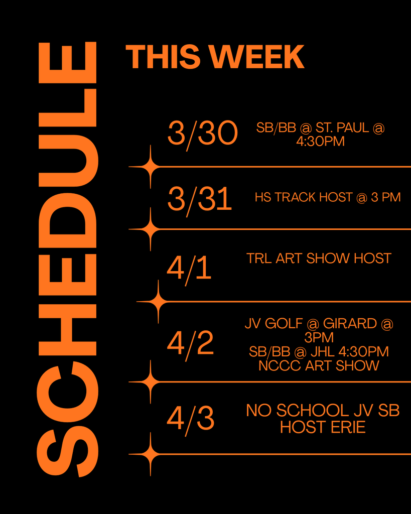 This Week's Happenings