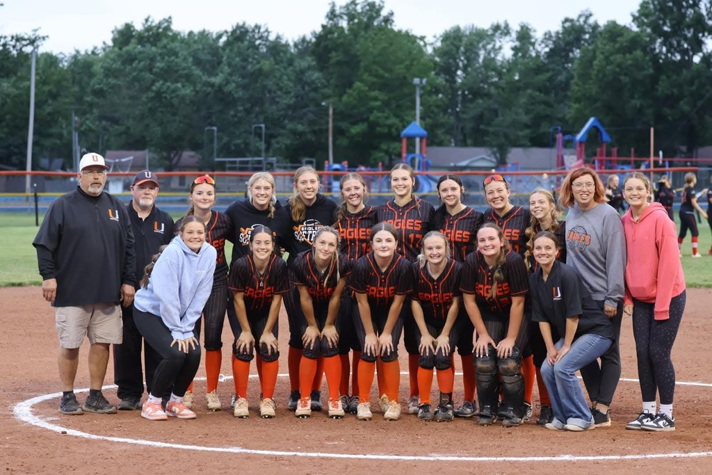 Softball team photo.