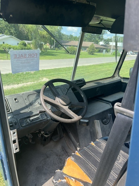 Front Interior of Van