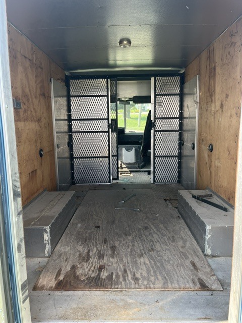 Interior of Van
