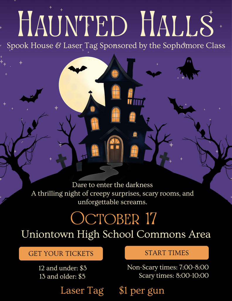 Haunted Halls Poster - Tonight 7 - 10.