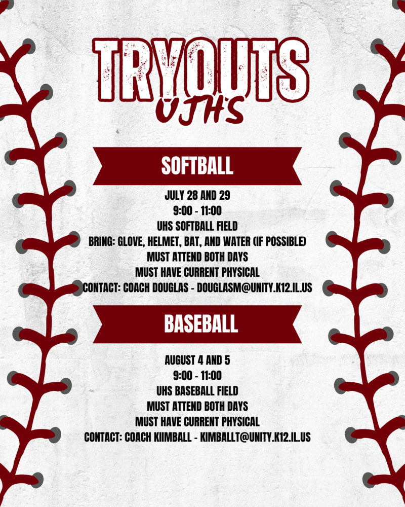 UJHS Tryouts
