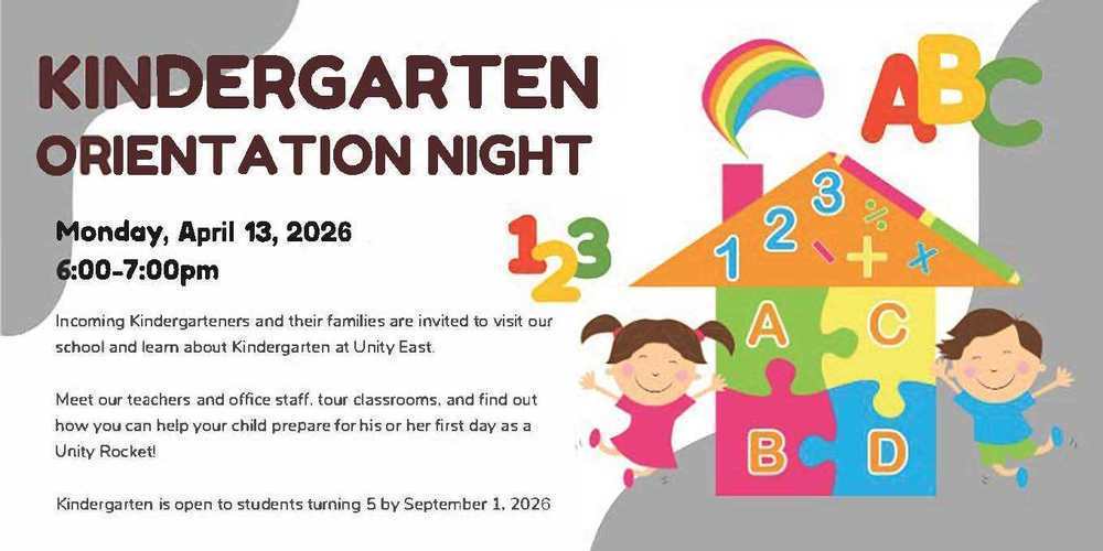 Kindergarten Orientation