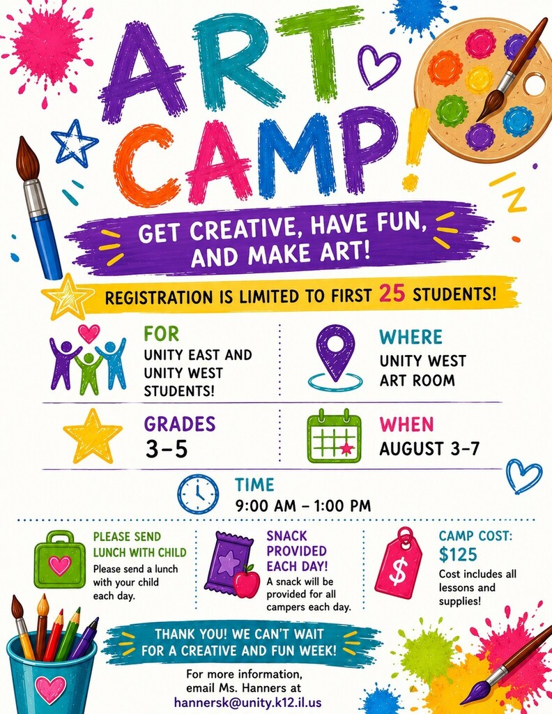 Art Camp Flyer