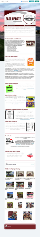 East Update: 2nd Quarter News