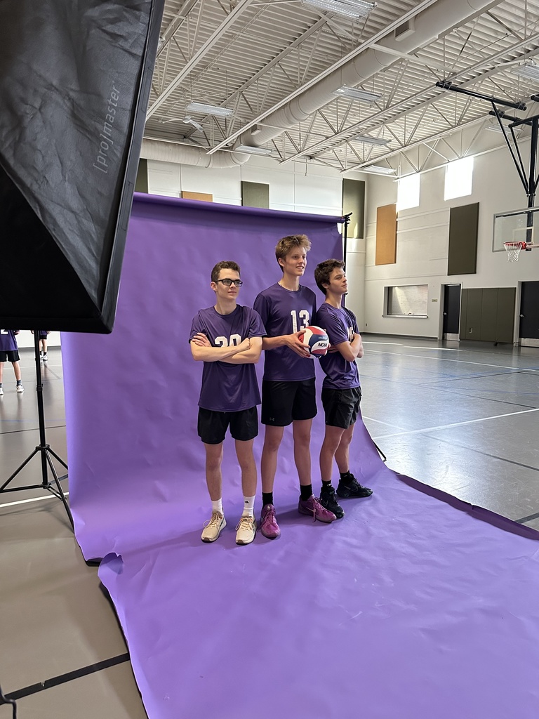 spring sports athletes at a photo shoot