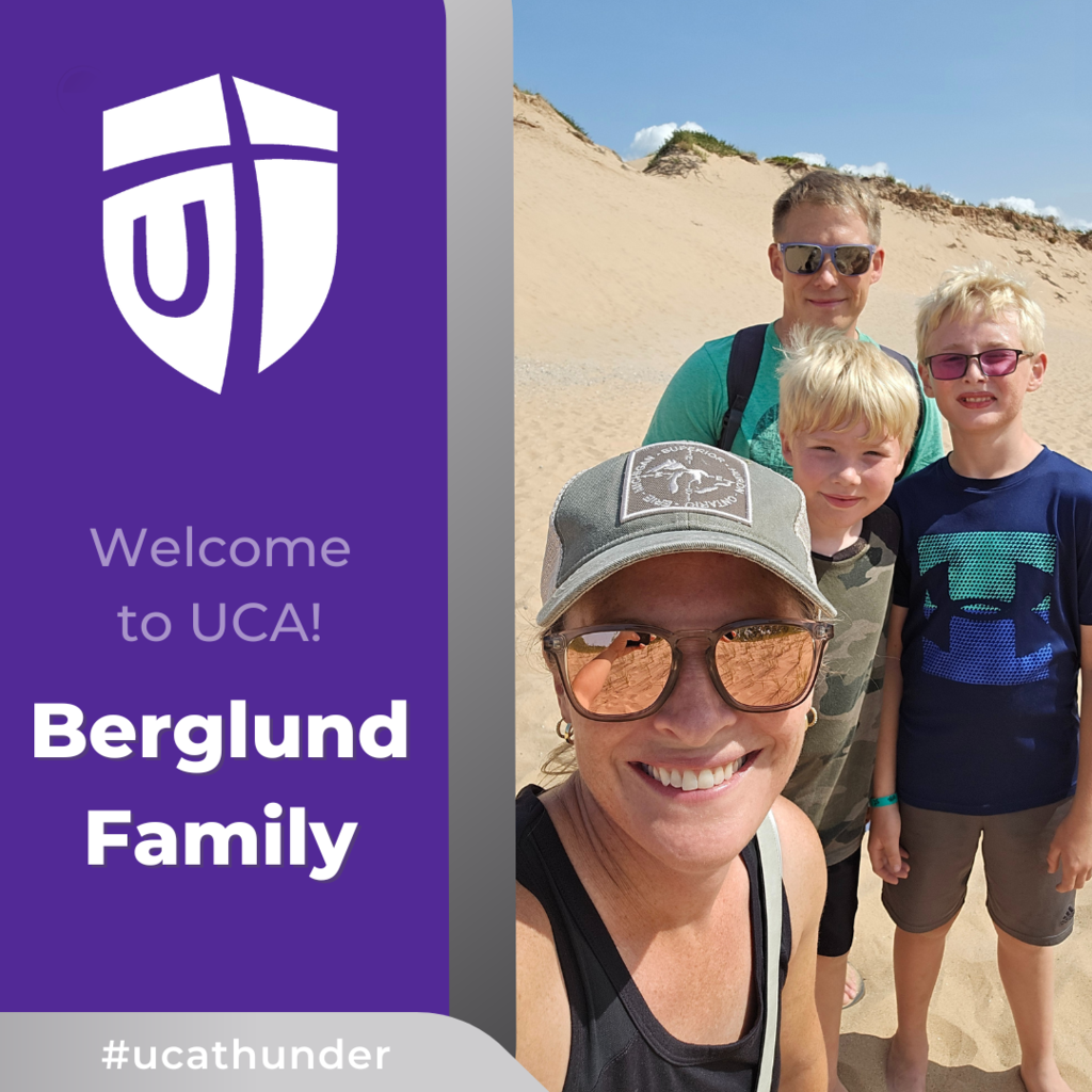 family picture of new students joining the school this fall