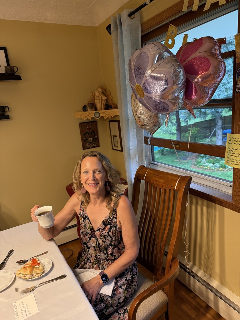 guest of honor at a tea party