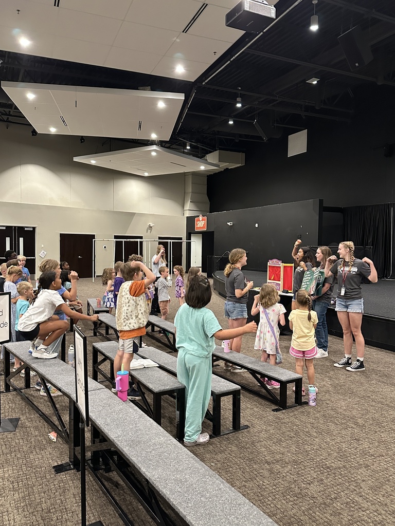 campers singing songs