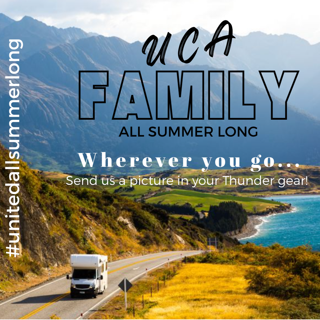 picture of a mountain scene with text asking people to share their pictures of summer vacation