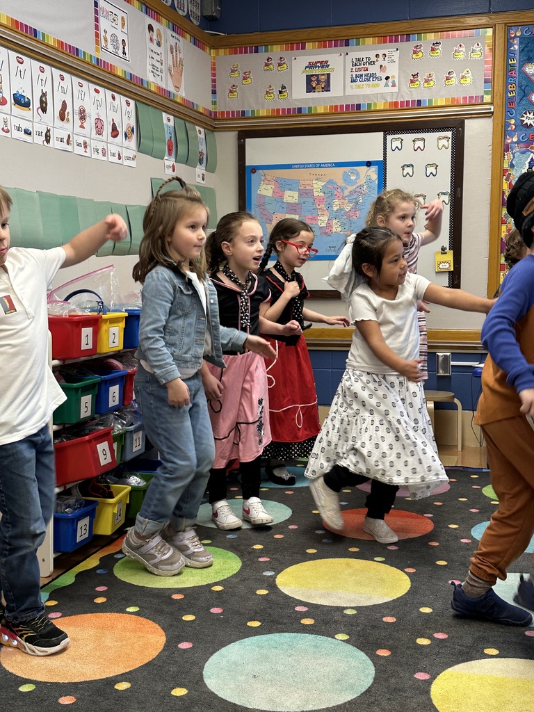 students learning how to do dances from the 50's
