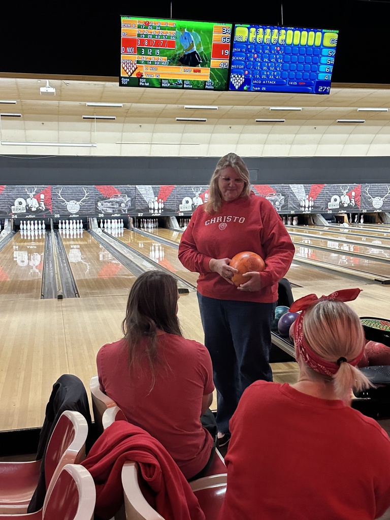 teachers bowling together