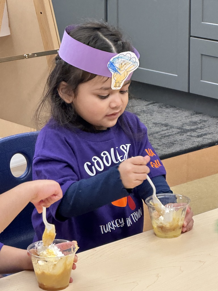 students making a single serve pumpkin pie treat
