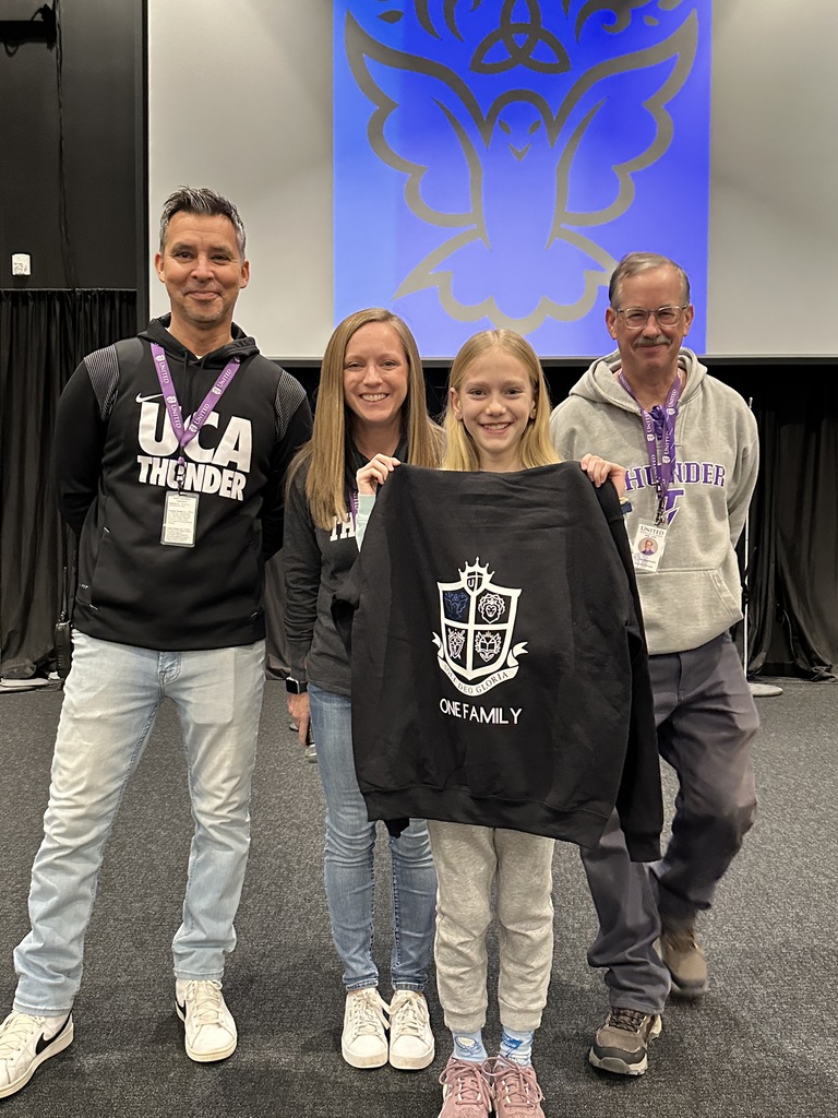 Head of School, Elementary Princiapal, 5th grade teacher, and the student of the quarter