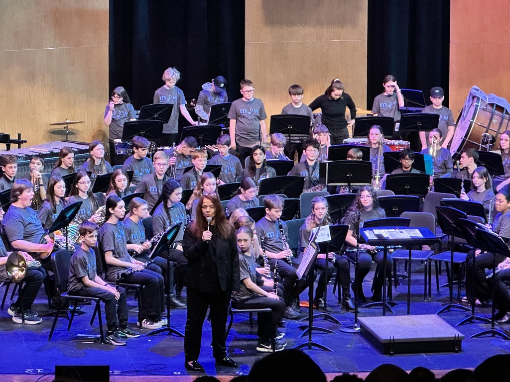 photo of an entire band on stage