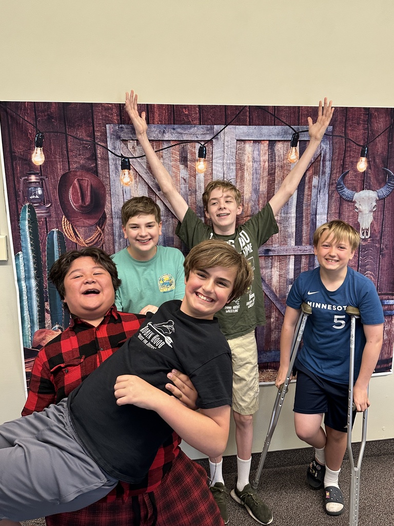 group photo of middle school boys