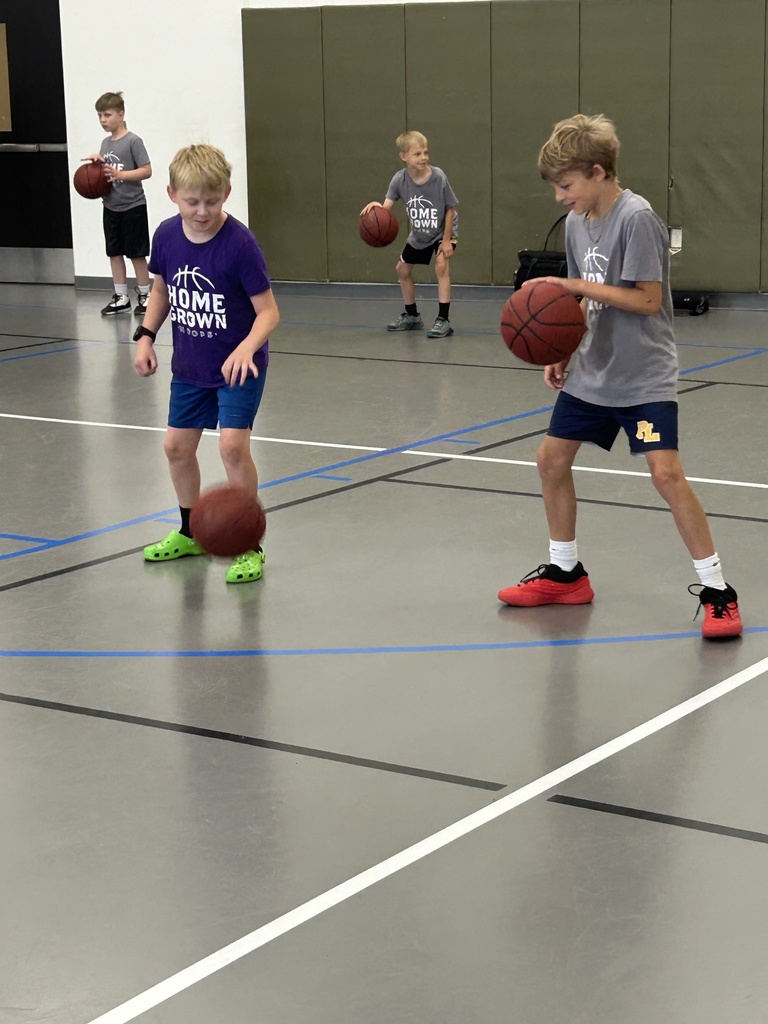 young boys playing basketball