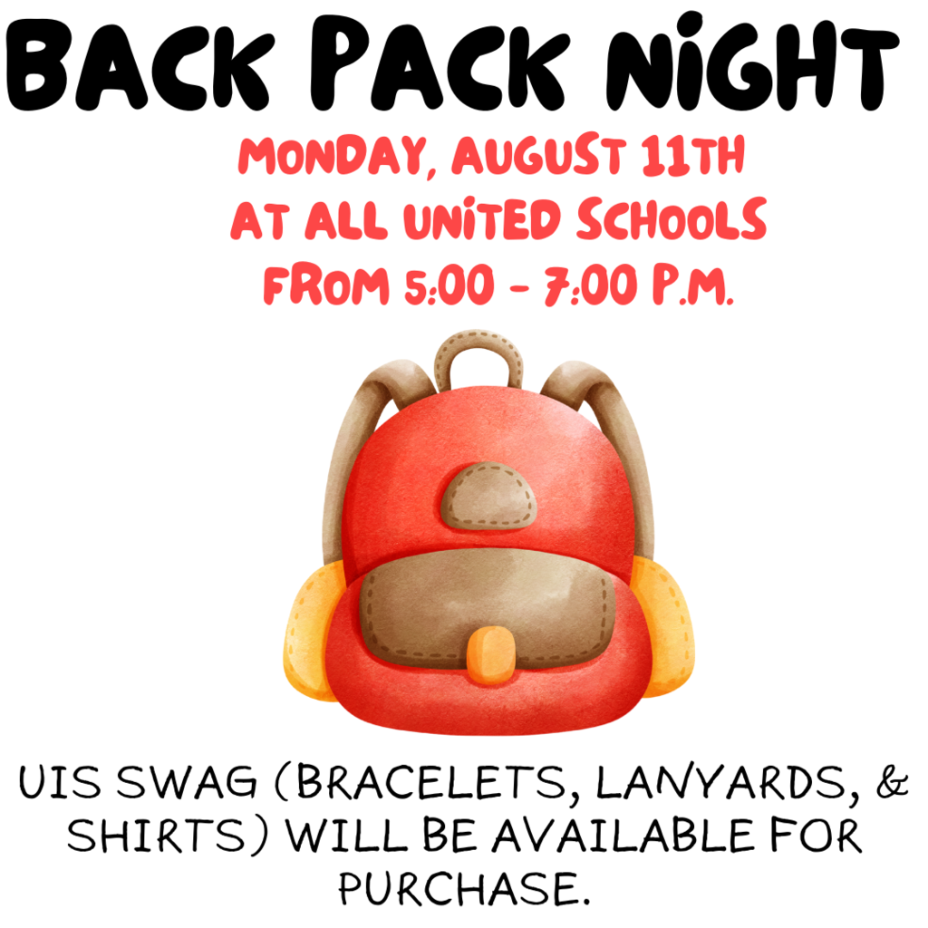 Back Pack Night