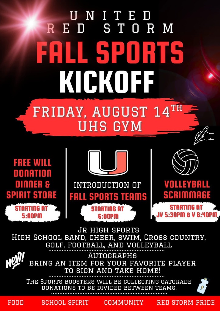 Fall Athletics/Activities Kick Off