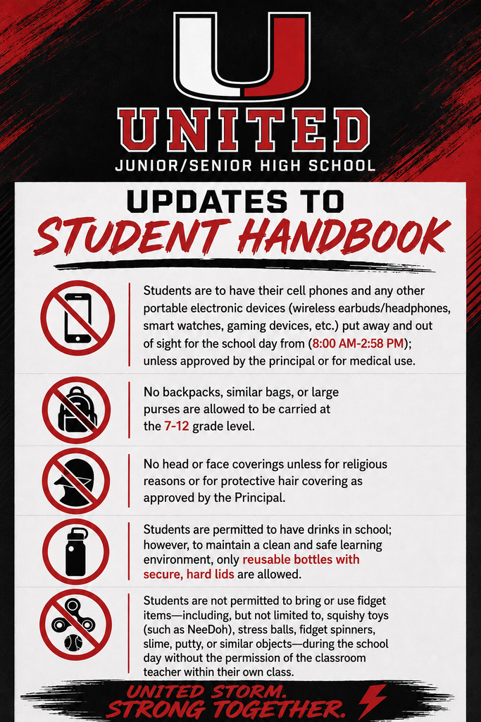 Student Handbook Update