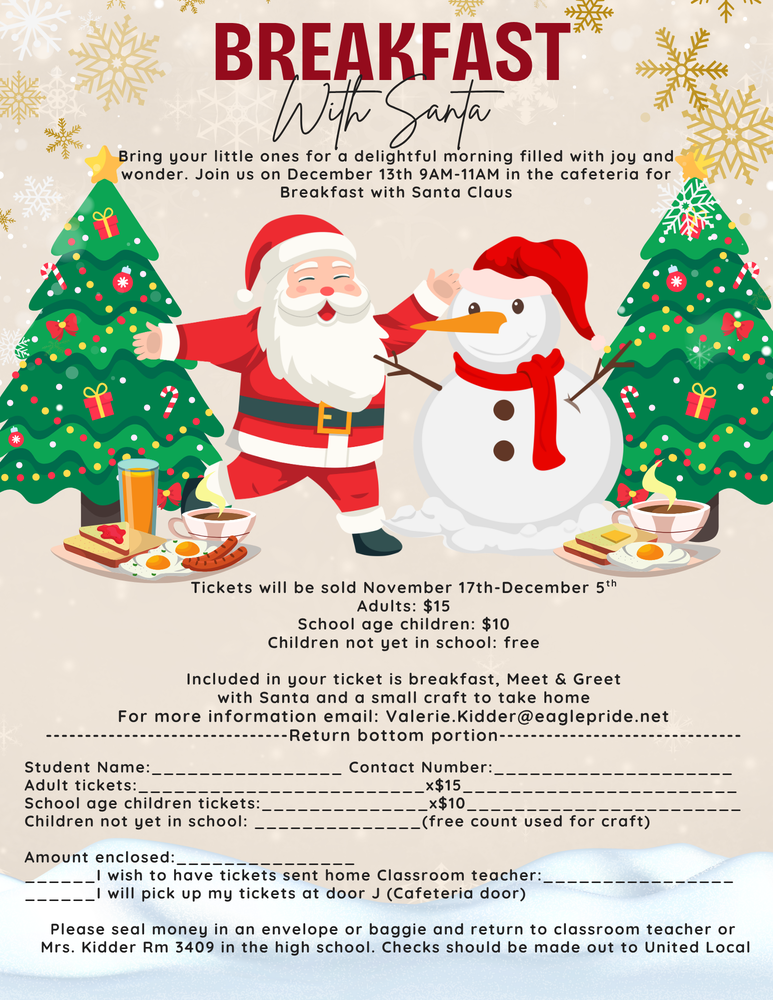 Breakfast with Santa