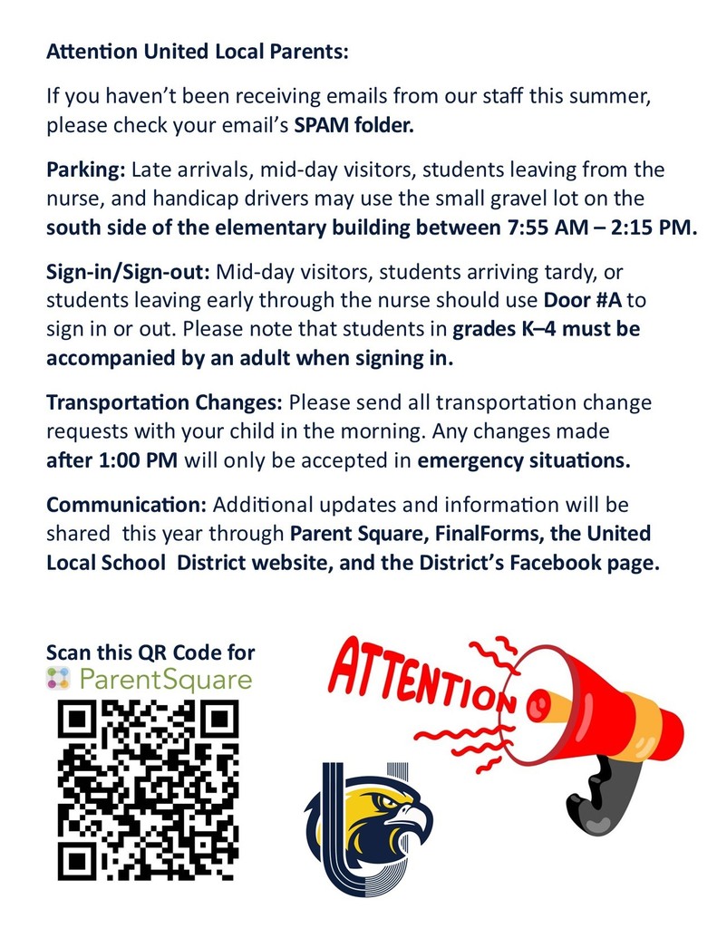 Announcements