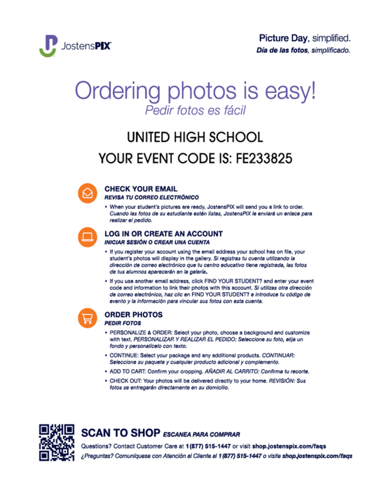 UHS Page 2 Picture Day
