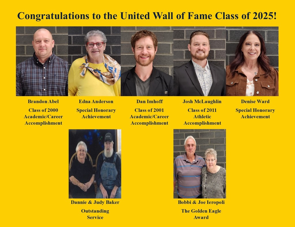Wall of Fame 2025 Inductees