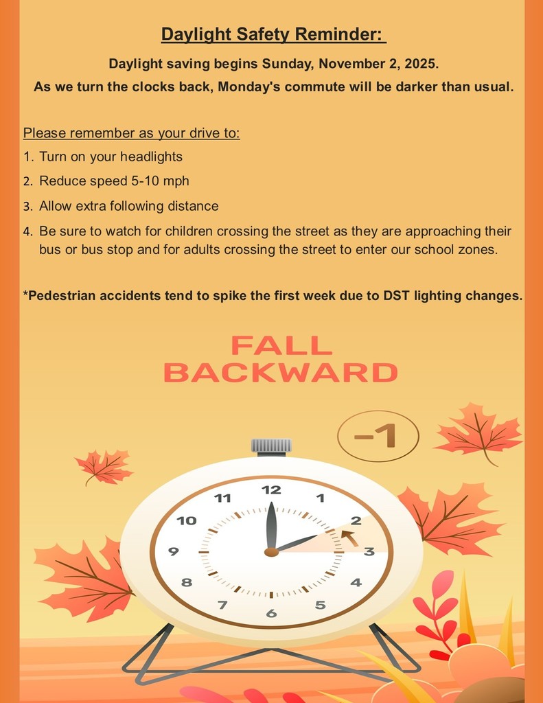 Fall Back Clock